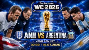 OK9 - Nhận định Anh vs Argentina World Cup 2026: Kèo thơm nhất